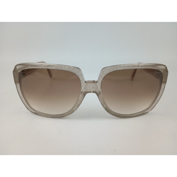 Celine | Accessories | Celine Womens Clear Glitter Oversized  display picture 2